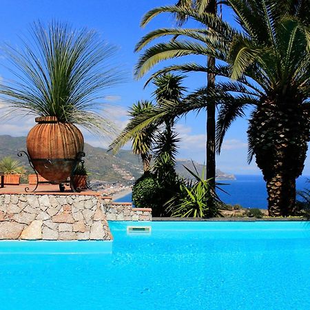 Villa Lou Taormina Private Villa With Panoramic Sea View Pool Taormine Extérieur photo